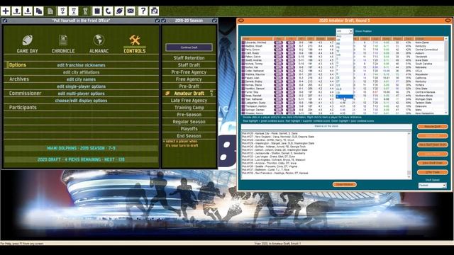 Front Office Football 8: Miami Dolphins Ep. 34 смотреть онлайн