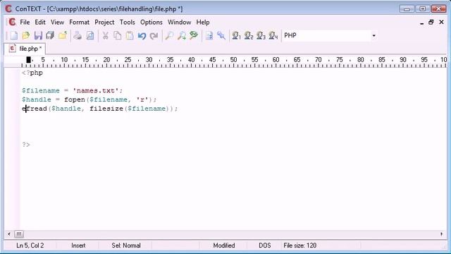 Beginner PHP Tutorial - 80 - The explode Function with File Handling Example смотреть онлайн