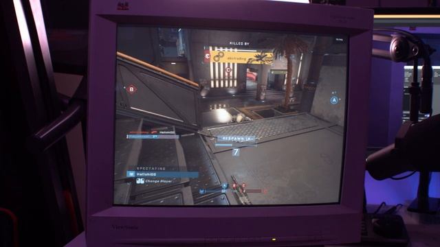 Halo Infinite on a ViewSonic P810 CRT Monitor смотреть онлайн