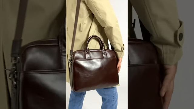 Коричневая сумка для ноутбукаКоричневая сумка для ноутбука