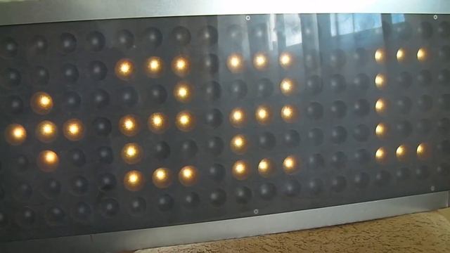 Уличные часы на адресной светодиодной ленте. AddressLEDClock 07х21 смотреть онлайн