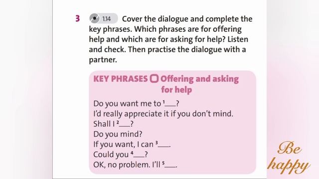 English Plus 8. Ex 3 p. 14 Offering and asking for help смотреть онлайн