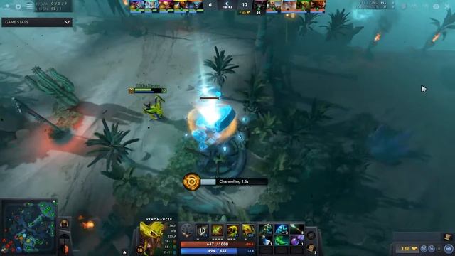 Venomancer Hard Support Gameplay - Patch 7.27d (Dota 2 Gameplay) смотреть онлайн