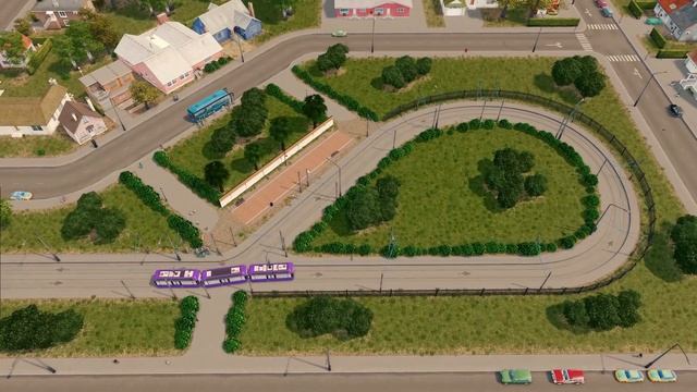 TOP 4 Tram terminus designs in Cities: Skylines | Tram Terminus Vanilla Builds | No Mods смотреть онлайн