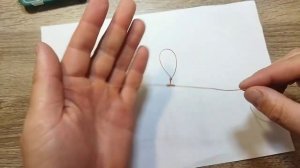 Как привязать два крючка на поплавочную снасть, чтобы поводки не путались #поплавочнаяснасть #узлы