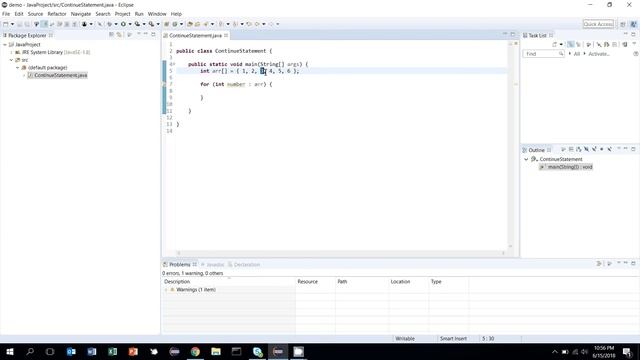 continue statement in java смотреть онлайн