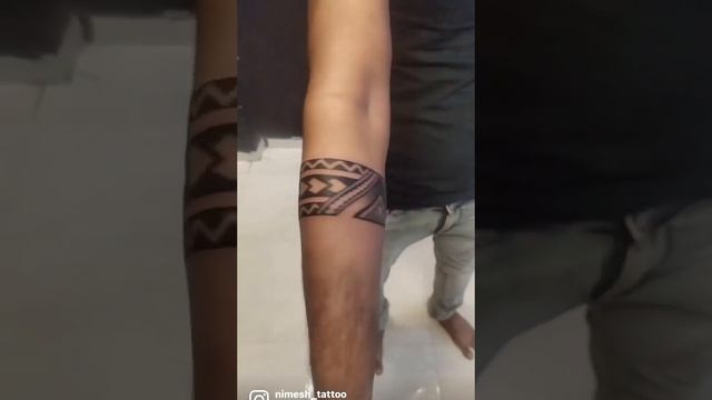Forearm band tattoo #shorts #tattoo #trending #ytshorts #tattoodesign смотреть онлайн