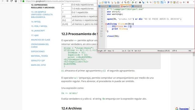 5-Introducción a RegEx en Perl смотреть онлайн