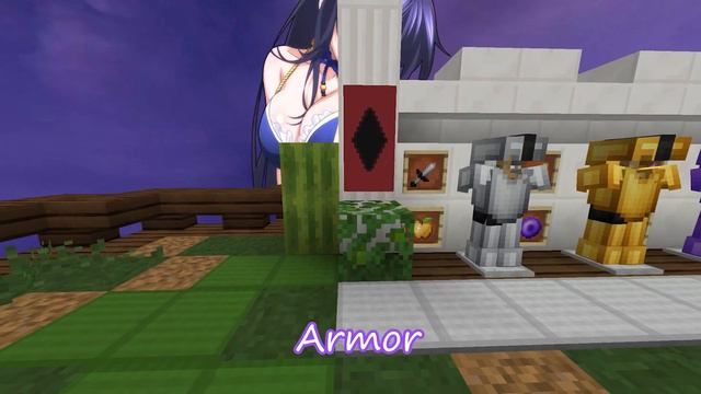 akeno 16x - MINECRAFT BEDWARS PVP TEXTURE PACK 1.8.9 (Anime texture pack)| Java смотреть онлайн