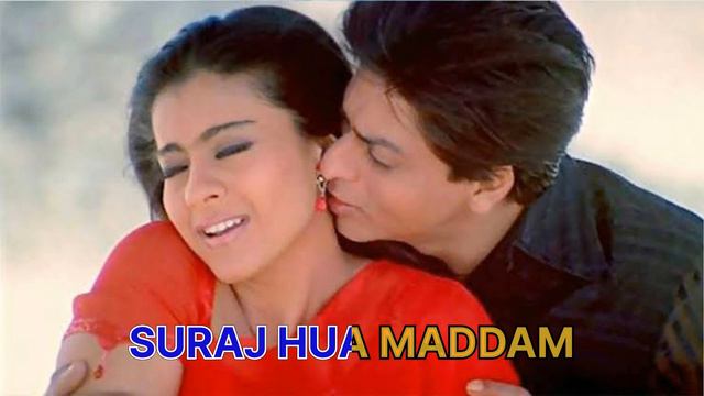 SURAJ HUA MADDAM | K3G|SHAHRUKH, |FT. SONU NIGAM 💕🎯 #music Bollywood Songs