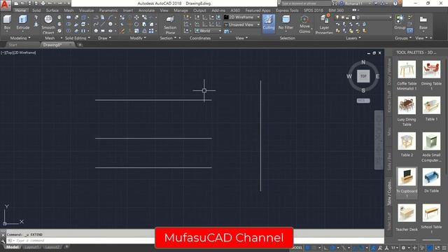 4 Ways How To Extend 2D Object | Beginner Tips 8 | AutoCAD смотреть онлайн
