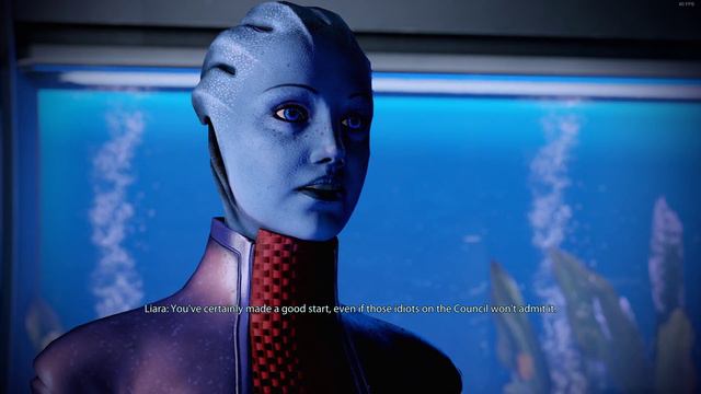 Mass Effect 2 Legendary Edition Liara talks about Garrus смотреть онлайн
