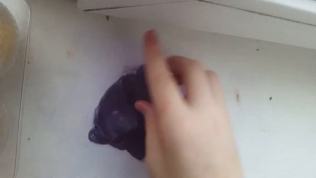 Слайм/ обзор. Окрасился стол?