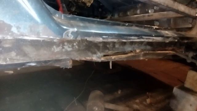 Пороги из профильной трубы на ВАЗ. Кузовной ремонт затянулся(((( смотреть онлайн