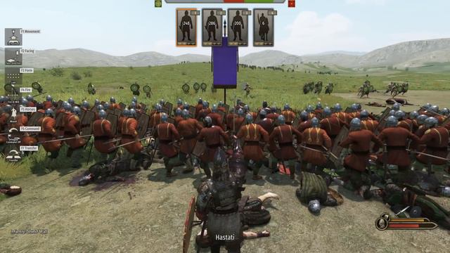 Polybian Legion Defends Against 2000+ Barbarians - Mount and Blade II Bannerlord смотреть онлайн