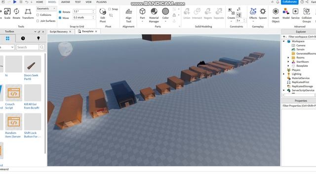 How to make randomly generated rooms in Roblox Studio смотреть онлайн
