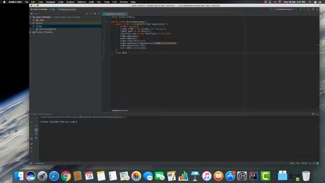 java swing tutorial 3 : KeyListeners смотреть онлайн