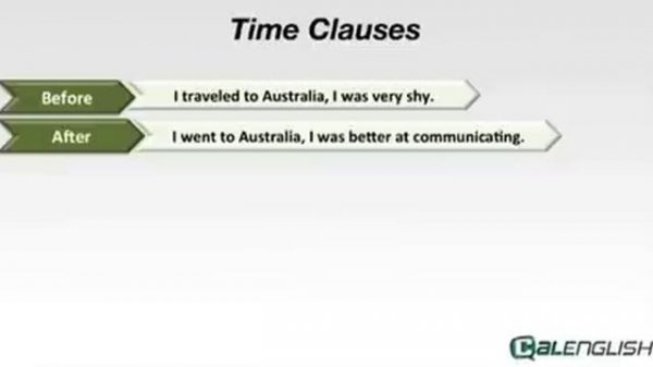 Time Clauses