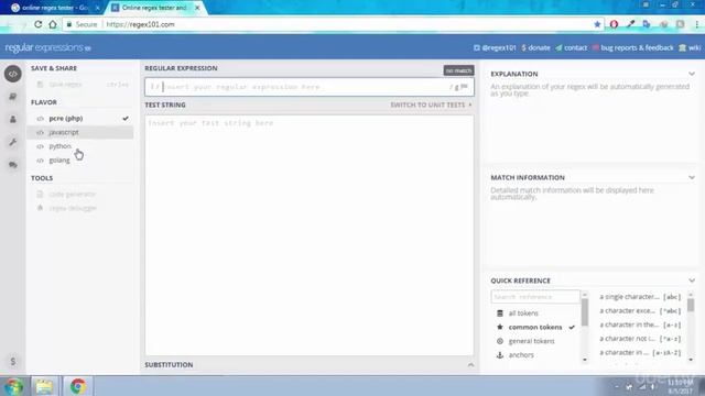 The Complete Regular Expressions Course with Exercises : RE Online Engines смотреть онлайн