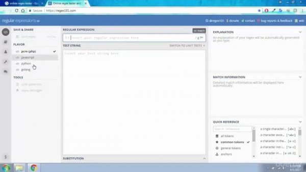 The Complete Regular Expressions Course with Exercises : RE Online Engines