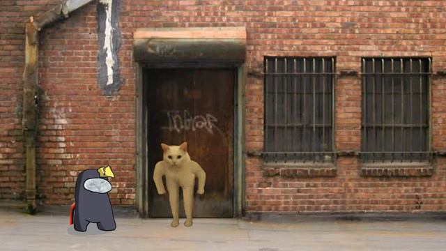 Threatening Cat play among us смотреть онлайн