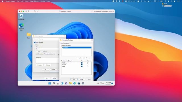 How To Share Files Between VMware Fusion Windows 11 ARM Guest And macOS Host No Tools смотреть онлайн