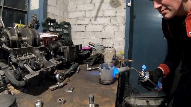 Адаптация поршней ява 250(559) на ИЖ юпитер смотреть онлайн