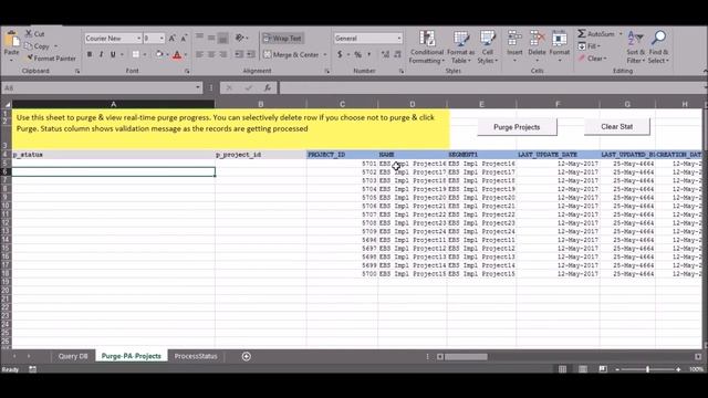 Purge & Archive Projects Data in Oracle EBS R12 смотреть онлайн
