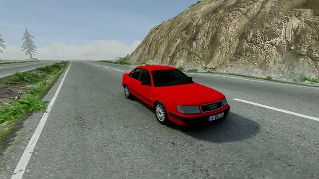 Jumping over a ruined bridge #7 - BeamNG Drive | EpicCrash смотреть онлайн