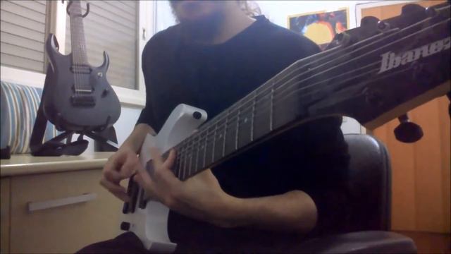 Meshuggah - Demiurge ( guitar cover) смотреть онлайн