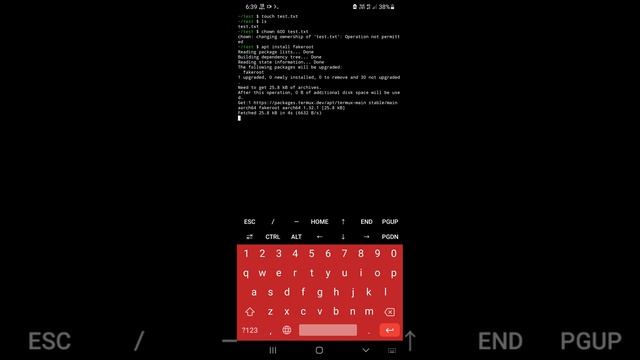 change file ownership in termux смотреть онлайн