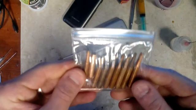 Медные жала для паяльной станции. Diamagnetic copper soldering iron tip смотреть онлайн