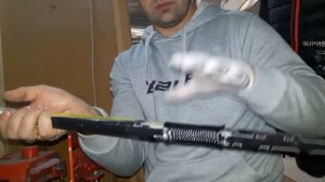 Ремонт клюшки, внешний ремонт трубы