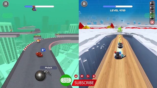 Going Balls | Race 10 Vs Super Bonus Level - Gameplay Walkthrough смотреть онлайн