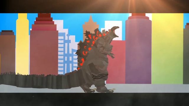 Shin Godzilla Vs Destroyah|A Sticknodes Animation смотреть онлайн