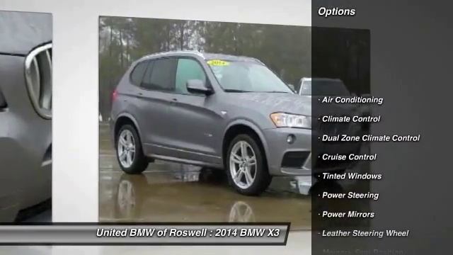 2014 BMW X3 Roswell GA RF14987 смотреть онлайн