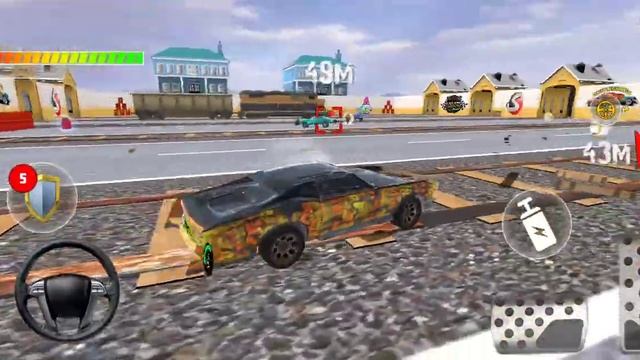 train car Derby demolition simulator game New update смотреть онлайн