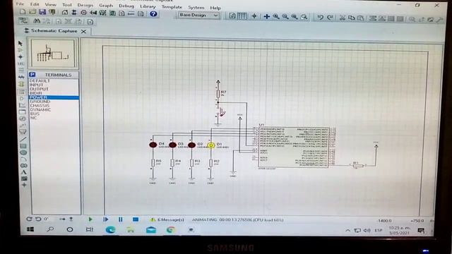 Simulación en Proteus # 3 - (Parcial # 2) смотреть онлайн
