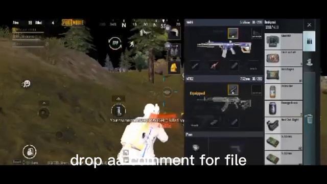 White body black sky plus no recoil file plus no Grass file obb data file conqure смотреть онлайн