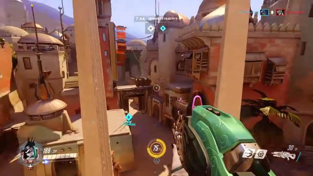 Overwatch: Origins Edition tir dans la tete avec fatale depuit les airs смотреть онлайн