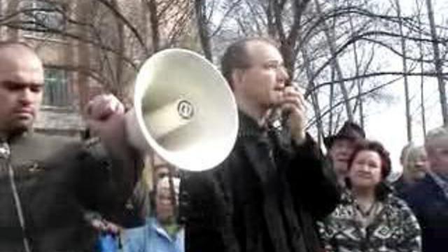 Митинг в Астрахани 30 марта 2009 года смотреть онлайн