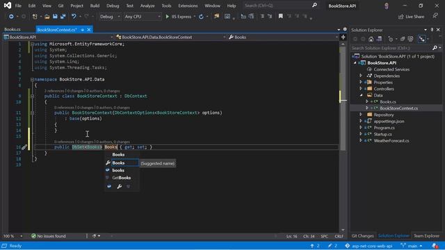 Setup the DbContext Class and Database Connection String | ASP.NET Core 5.0 Web API Tutorial смотреть онлайн