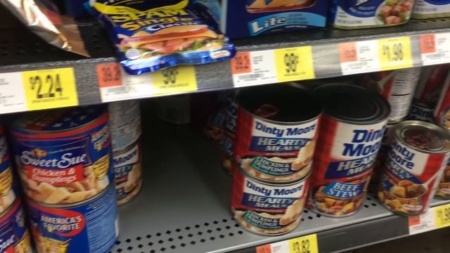 Обзор цен в Walmart 21. Консервы часть 3 - Жизнь в США