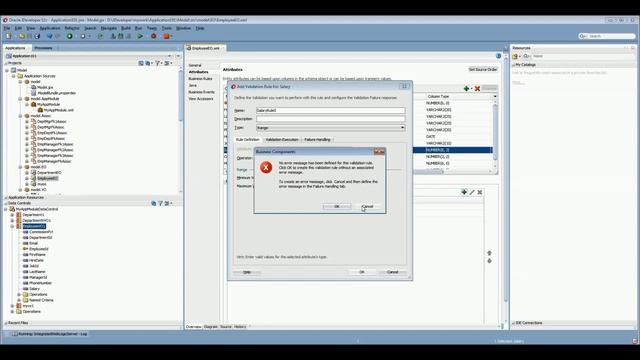 Oracle ADF Part 17 Validation Rule Range Between смотреть онлайн