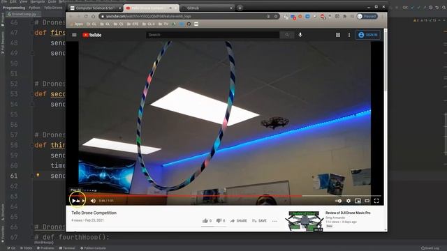 Tello Drone Competition - Programming & Application Walkthrough смотреть онлайн