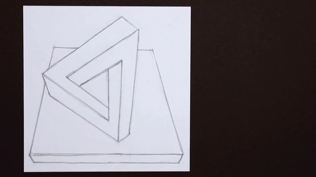 How to Draw The Impossible Triangle in 3D смотреть онлайн