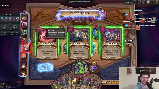 I Almost Died for This Ur'zul... | Hearthstone Battlegrounds смотреть онлайн
