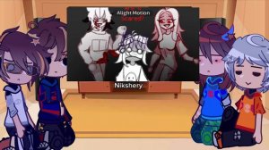 РЕАКЦИЯ НИКИТЫ БЕРГА, Давида, ФЛАСКИ и Скретча на видео💞