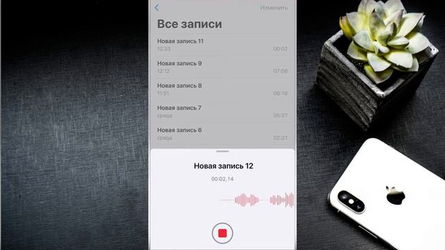 Запись звука на iPhone | Как пользоваться диктофоном смотреть онлайн