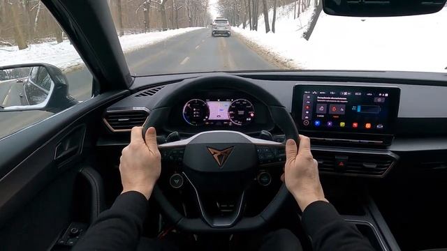 NEW Cupra Leon e-Hybrid 1.4 TSi 2021 245HP | POV 4K | TEST DRIVE | ACCELERATION смотреть онлайн